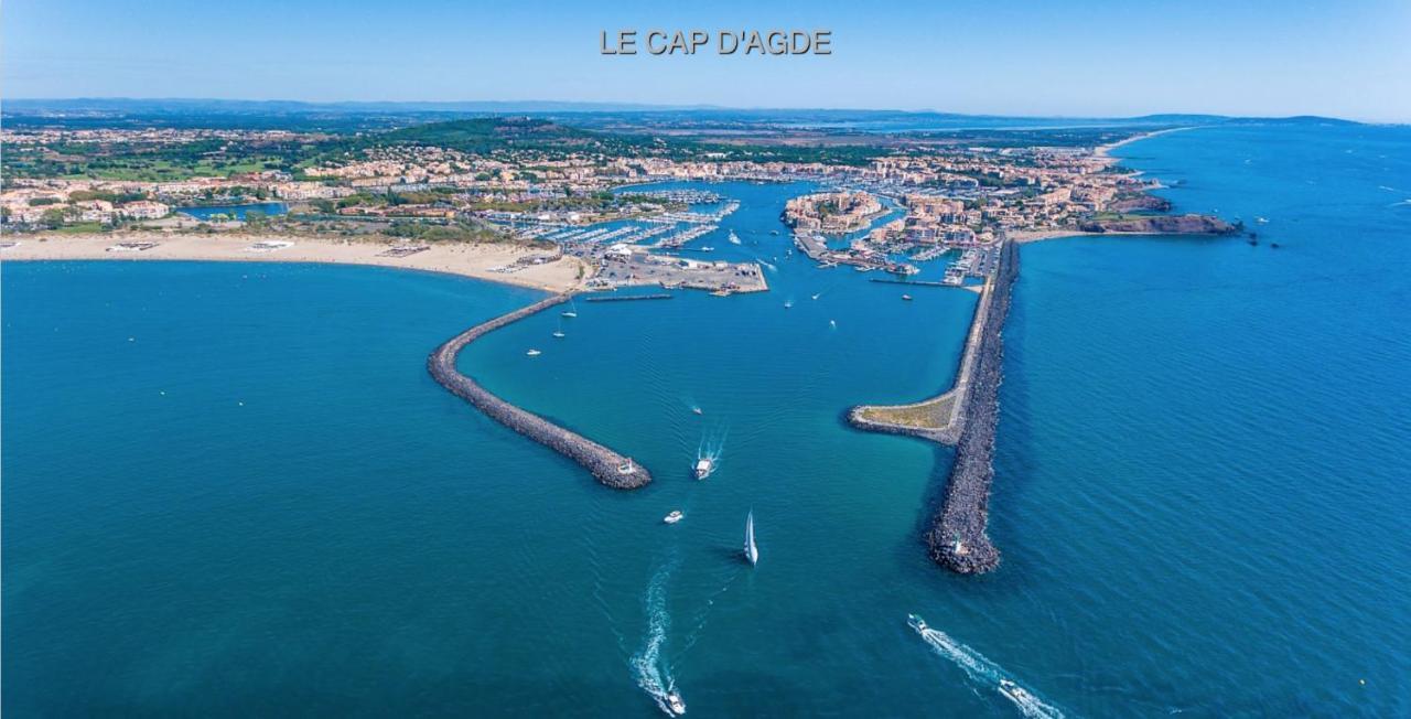 L'Arche De Noe 235, Superbe Vue Mer Агде Екстериор снимка